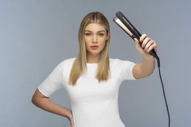 Випрямляч для волосся Remington PROluxe Midnight S9100B з керамічними пластинами 110 мм, OPTIheat, 150-230°C
