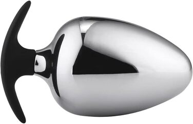 Анальний плаг L-XXL з нержавіючої сталі для чоловіків та жінок. Розширювач для стимуляції простати, SM секс-іграшка для початківців та досвідчених