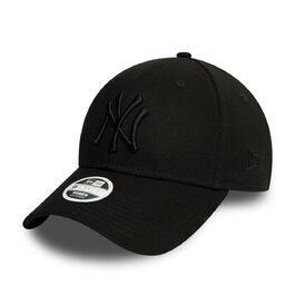 Жіноча кепка New Era New York Yankees MLB Satin Rose 9Forty — регульована атласна бейсболка рожевого кольору