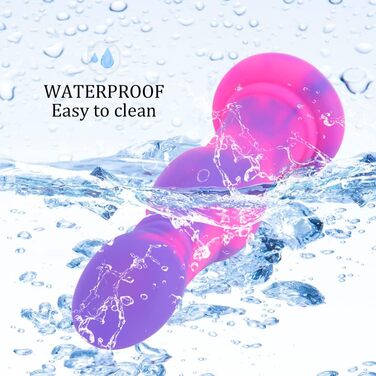 Силіконовий анальний дildo Kuaecr 5 Arten з сильним присоском для стимуляції G-точки. Підходить для жінок та чоловіків.