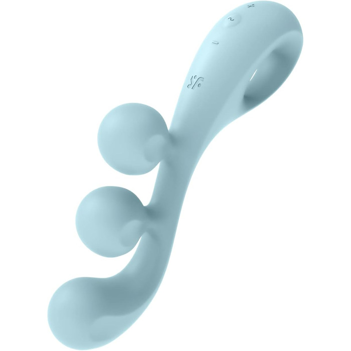 Vibrator Satisfyer Tri Ball 2 з 3 м'ячами | Стимулятор для кліторальної, вагінальної та анальної насолоди | 10 програм, водонепроникний (IPX7), 18 см