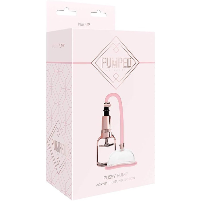 Вагінальна помпочка Rose Gold SHOTS Toys - для інтимних задоволень