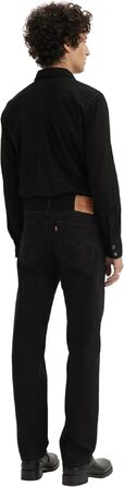 Чоловічі джинси Levi's 505 Regular Fit чорного кольору, розмір 34W/32L