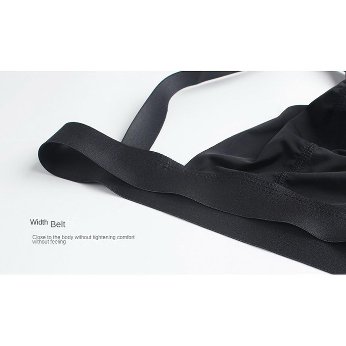 Чоловіча стрінг-труси Faringoto з гладкою смугою, шовковиста тканина, джокер-труси, розмір L, 6 кольорів