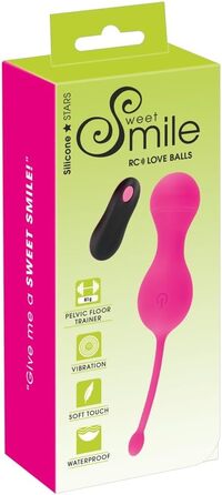 Sweet Smile RC Love Balls - вібраційні іграшки для дорослих - Liebeskugeln