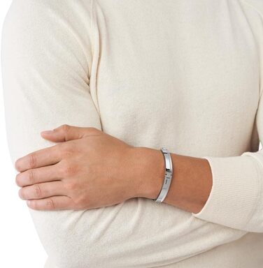 Чоловічий годинник Fossil Vintage Casual зі сталевим браслетом (сріблястий колір), застібка-карабін