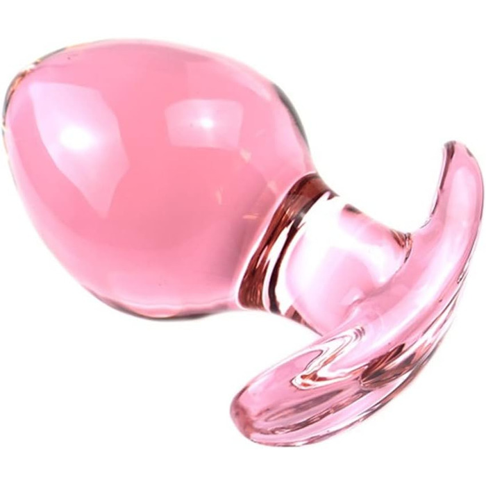 Скляний дилдо OnundOn Deluxe для ануса, стимулятор G-точки, Ø 6.6 см