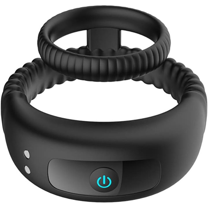 Вібратор кільце для пеніса з 10 режимами вібрації, стимулятор клітора, вологостійкий, для чоловіків та пар. Іграшка для дорослих