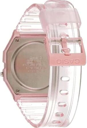 Жіночий кварцовий наручний годинник Casio Collection F-91WS-4EF рожевого кольору