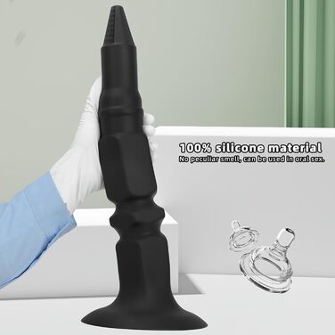 Анальний дилататор Yasexx Giant Monster з присоскою для стимуляції простати та ануса (S)