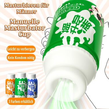 Набір секс-іграшок для чоловіків Kuaecr: 3 шт. (вагіна, анус, чаша)