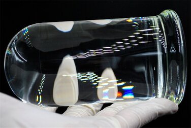 Скляний дилдо для ануса OnundOn - 12.5 * 6 см