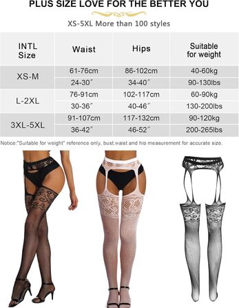 Чорні мереживні панчохи-шкарпетки для жінок, мереживо, мереживні легінси, панчохи до стегна з стрічкою, L-XXL