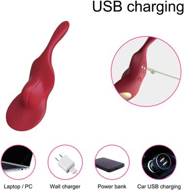 Вібратор для жінок G-Spot та клітора, 9 режимів вібрації, тихий та потужний, портативний анальний дildo, секс-іграшка з пультом дистанційного керування для пар