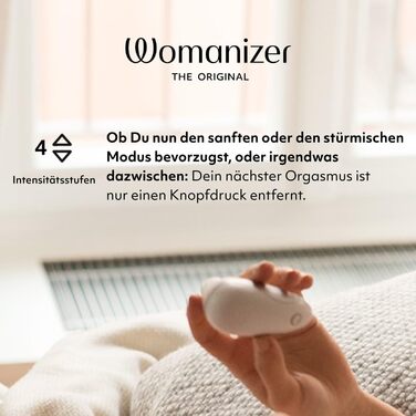 Womanizer Starlet - вібратор для жінок з 4 рівнями інтенсивності | Безшумний, водонепроникний, перезаряджається | Білий