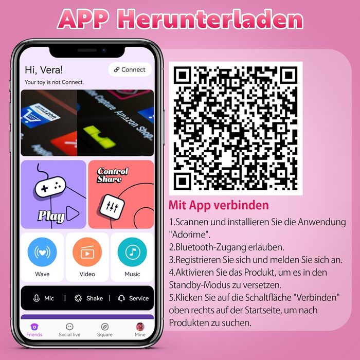 Вібратор жіночий з додатком та 10 режимами, для пар, тихий, кліторальний – Vibro ei, секс-іграшка, дильдо для анального використання