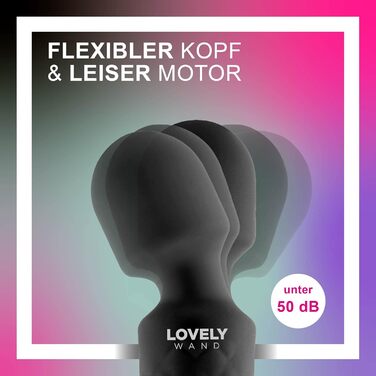 Вібратор для жінок Lovely Wand - бездротовий, водонепроникний, 20 режимів вібрації, акумуляторний