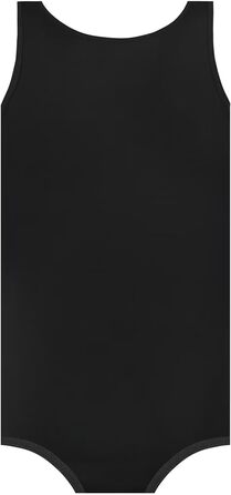 Чоловічий безрукавний боді-піжама Landofgenie з бавовни, чорний, розмір M