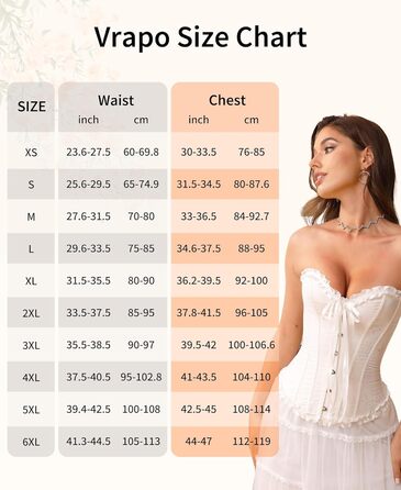 Корсет Vrapo для жінок - бюстгальтер-корсет, корсаж з шнурівкою, талія, спідня білизна (S, фіолетовий)