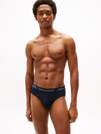 Трьохпарний боксер Tommy Hilfiger (XS, чорний/синій/червоний) - чоловіча білизна