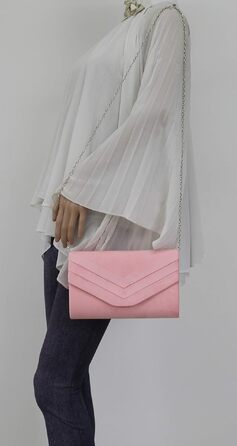 Жіночий клатч SwankySwans Samantha (колір: Rose) — елегантна сумка-гаманець