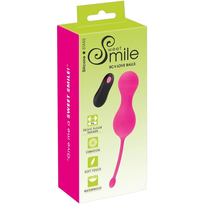 Sweet Smile RC Love Balls - вібраційні іграшки для дорослих - Liebeskugeln