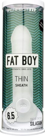 Прозорий презерватив PerfectFit Fat Boy dünn - 6,5 дюймів - 1 шт.
