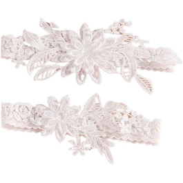 Жінські мереживні стрічки-тримачі для панчіх YUEKOPOU. 1 пара. Ідеальні для весілля, вечірки, косплею, прому.