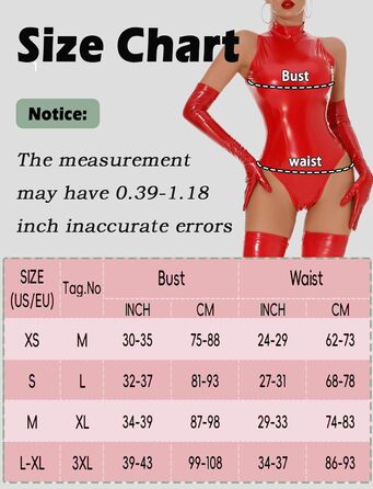 Боді FEOYA для жінок: сексуальний боді з ефектом мокрого тіла, костюм, catsuit, мереживо, облягаючий, без рукавів, для вечірок, клубів (червоний, XS)