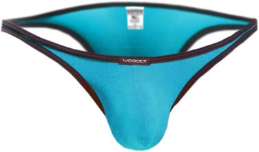 WOJOER Tanga для чоловіків, міні-труси з ластовицею, пляжні та нижня білизна, еластичні, з підняттям, преміум-якість, Made in Germany (M, Eisblau)
