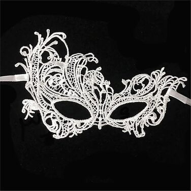 Маска для обличчя WAJJWI 5 шт. - маскарадна маска для жінок, вечірка, косплей, Новий рік, святкова маска для костюма, мереживна маска для клубу