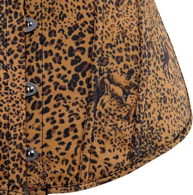 Корсаж жіночий CSKJ: корсетний топ готичний, вінтажний, для вечірки, карнавалу, весілля. Білий/Золотий, M