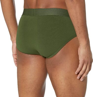 Бавовняні труси чоловічі Amazon Essentials (7 шт.) - великі розміри (3XL-5XL), різні кольори