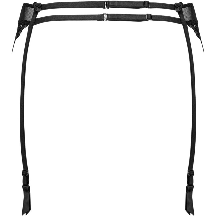 Чоловічий шкіряний ремінь KO G002 чорного кольору, розмір L/XL