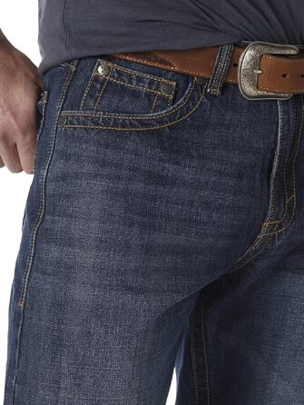 Чоловічі джинси Wrangler 20x Extreme Relaxed Fit, колір Wells, розмір 30W/32L