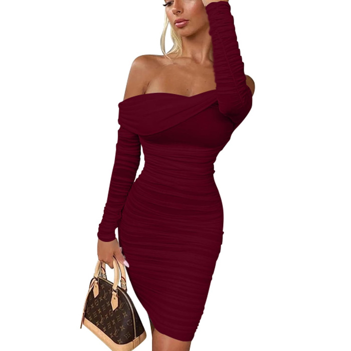 Чорне міні-плаття GOKATOAU з відкритими плечима та вирізом на спині (M, Граперд)