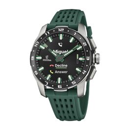 Смарт-годинник Festina Connected світло-зеленого кольору
