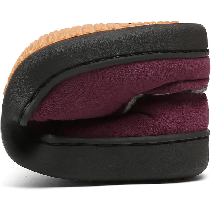 Жіночі домашні капці Mishansha з ефектом пам'яті (Memory Foam), протиковзкі, колір фіолетовий, розмір 37 EU