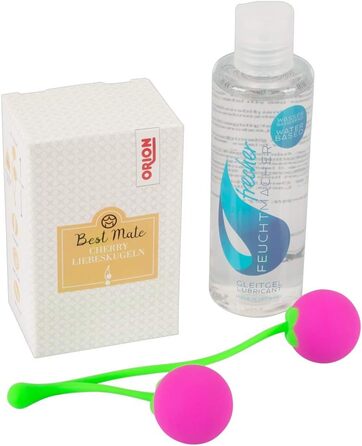 Набір для тренування м'язів тазового дна Orion Beckenbodentrainer - інтенсивний набір для жінок, з зволожуючим лубрикантом, для ефективних вправ, кольоровий