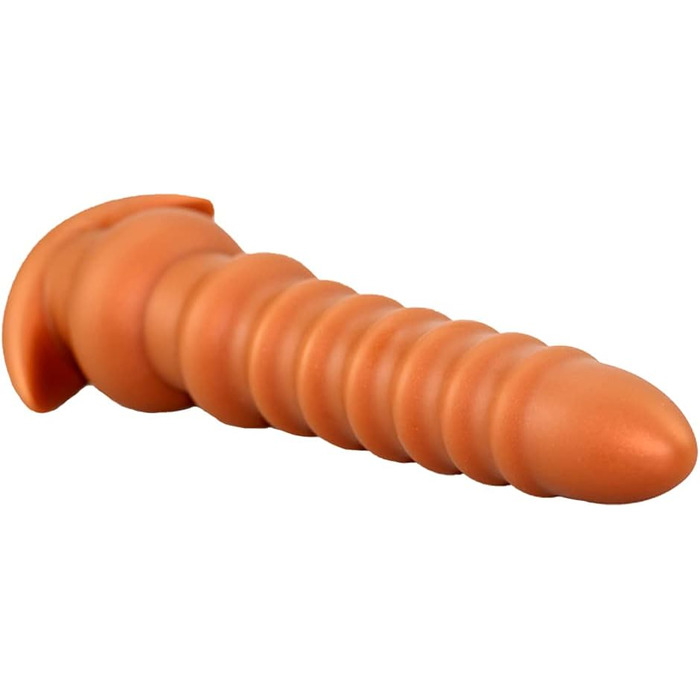 Анальний плаг Roluck з рідкого силікону з вузькою основою – іграшка для дорослих