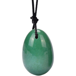 Яспір Рожевий Кварц, Нефрит, Аметист - Yoni Eggs (Яйця Юні) для Вагінального Масажу та Кегель-вправ, Набір 3 шт (S, M, L), Натуральний Камінь