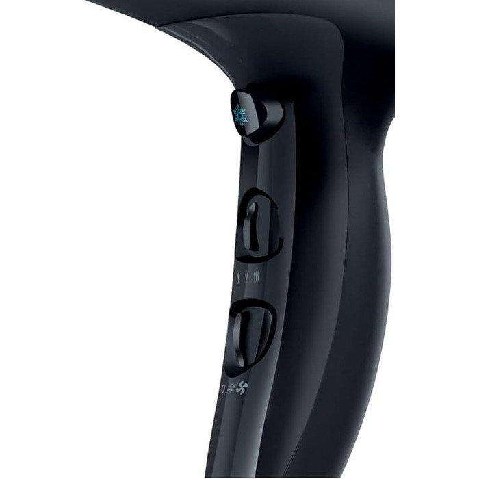 Фен для волосся Remington Pro-Air D5210 з іонізацією, керамічним кільцем та концентратором, 2200 Вт, чорний