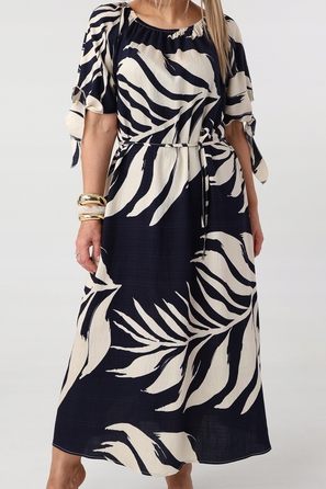 Трикотажна сукня maxi для офісу FEMIMODA, розмір 42/44