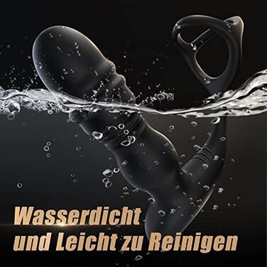 Анальні вібратори для чоловіків: дildo-вібратор, анальний плагін з 7 функцій, стимуляція простати, кільце для пеніса. Іграшки для пар.