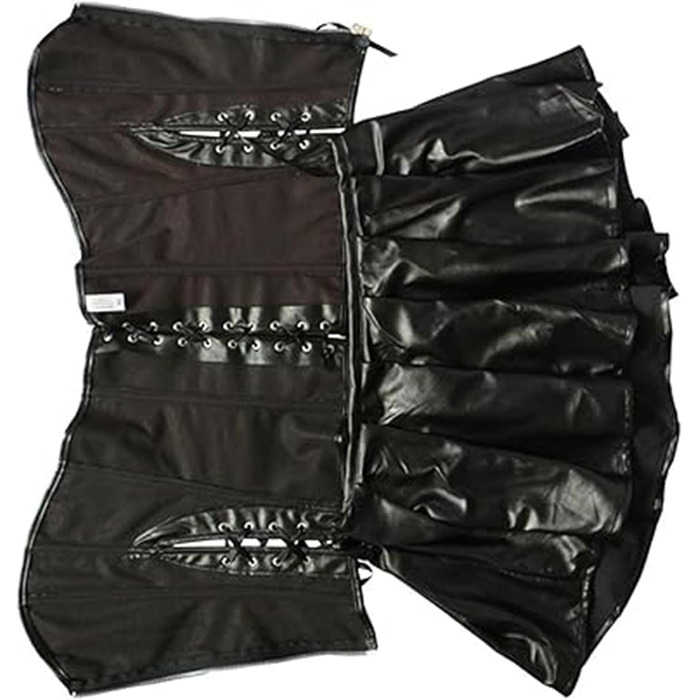 Жіноче корсетне плаття з екошкіри, червоне, розмір M - сексуальний образ для вечірок та клубів