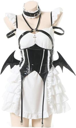 Костюм горничної на Хелловін (чорний)