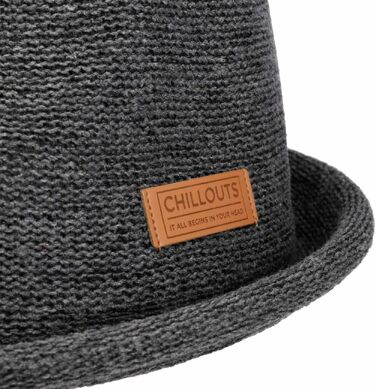 Унісекс сонцезахисний капелюх CHILLOUTS Tocoa Hat, темно-сірий, розмір 58-60 см