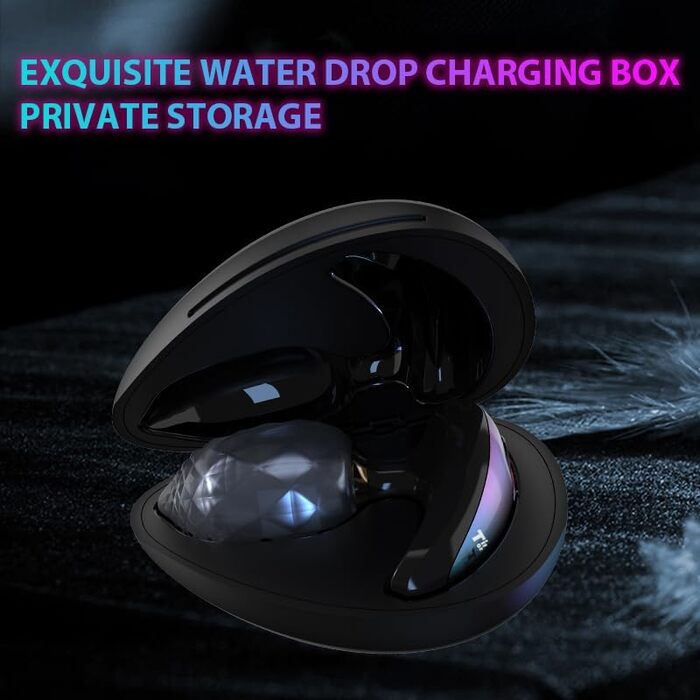 Анальний вібратор для жінок та чоловіків з 12 режимів, 5 інтенсивностей та керуванням через додаток. Стимуляція простати, 5D-діамантова текстура. Іграшки для пар.