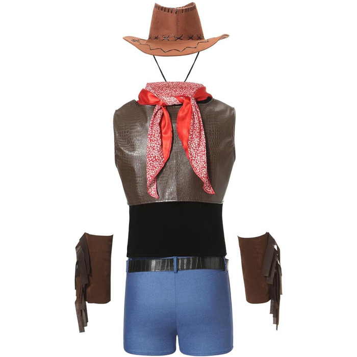 Костюм моряка для чоловіків Rrongwn: сексуальна нижня білизна, косплей, сет сексуальної білизни, ретро, костюм слуги, коричневий