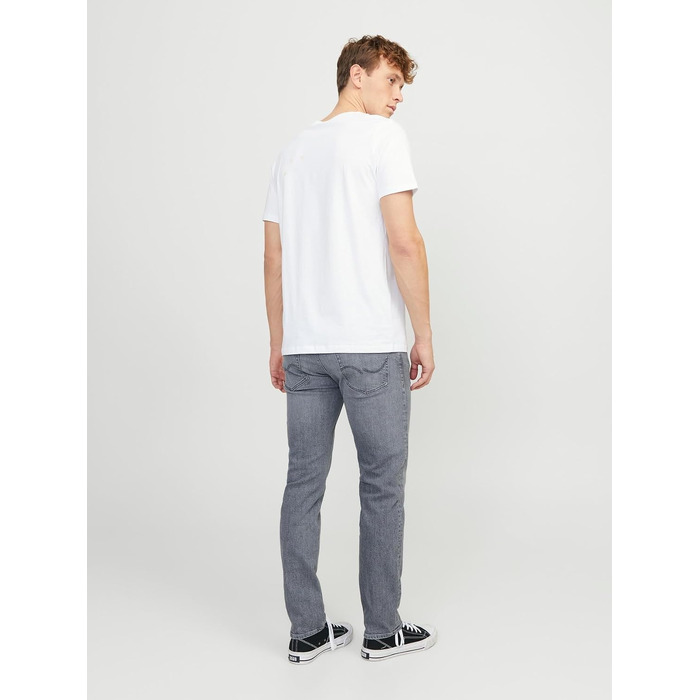 Чоловічі джинси Loose Fit JACK & JONES Jjimike Jjoriginal Am 815 Noos, сірий денім (31W / 30L)
